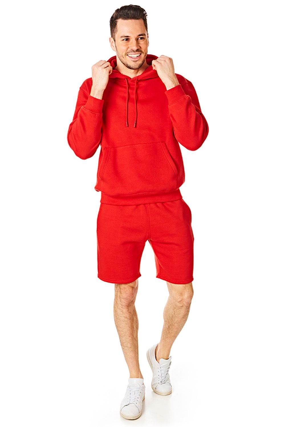 RIPT Essentials RIPT Essentials Men's Pullover Hoody in Red - 4