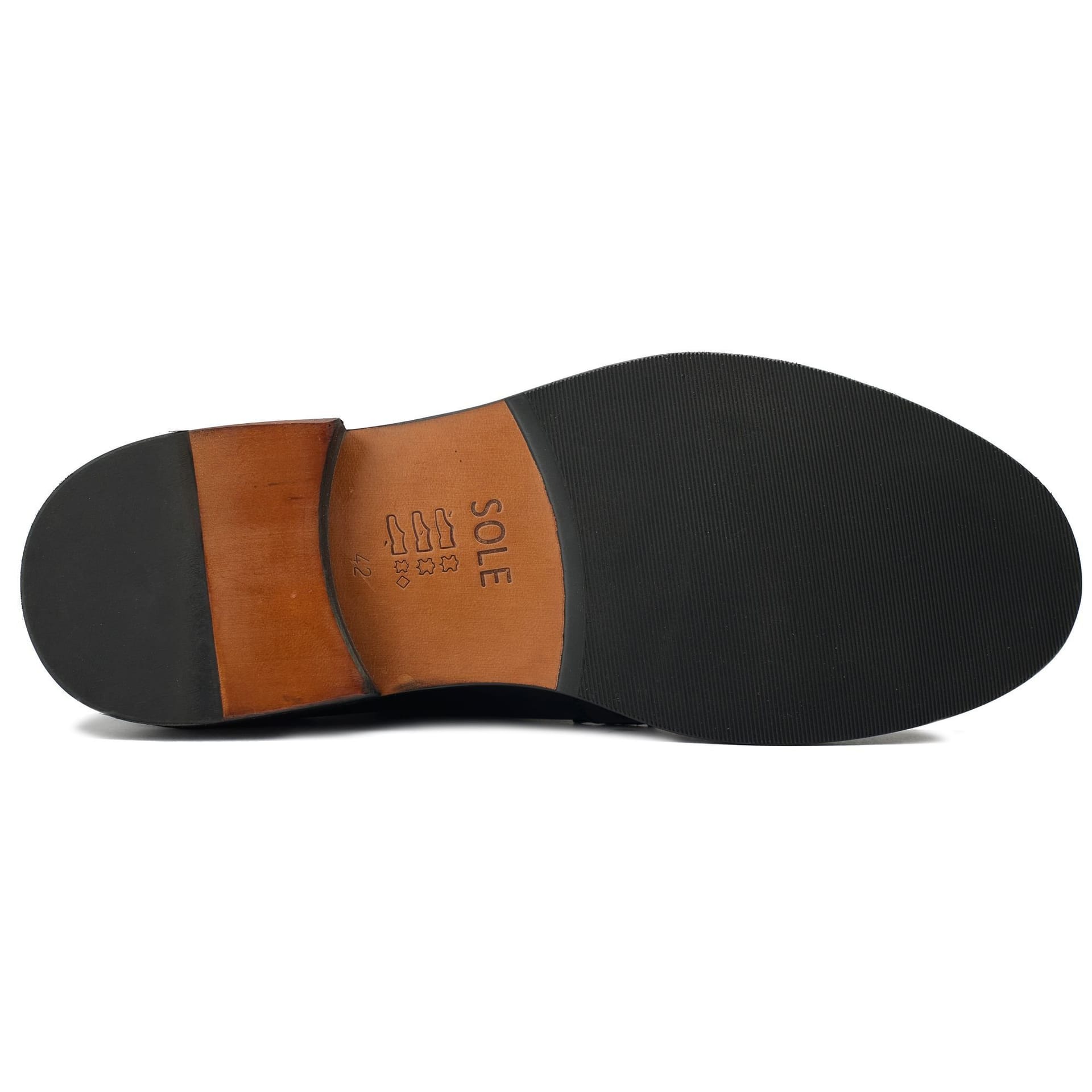 SOLE SOLE Men's Ewer Derby Shoes in Black - 4