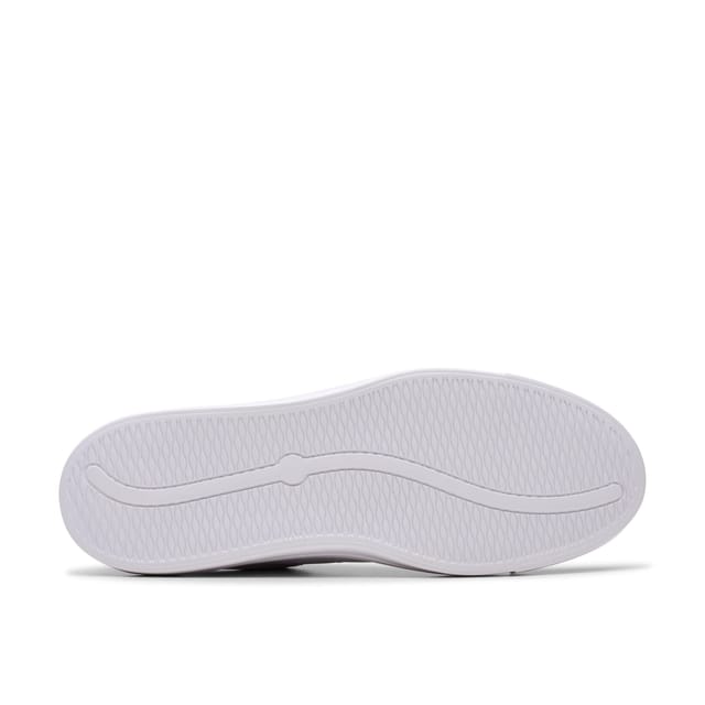 Clarks Clarks Women's Makea Court White Leather Trainers - 3
