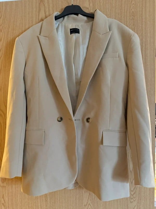 ASOS Beige Blazer Size 12