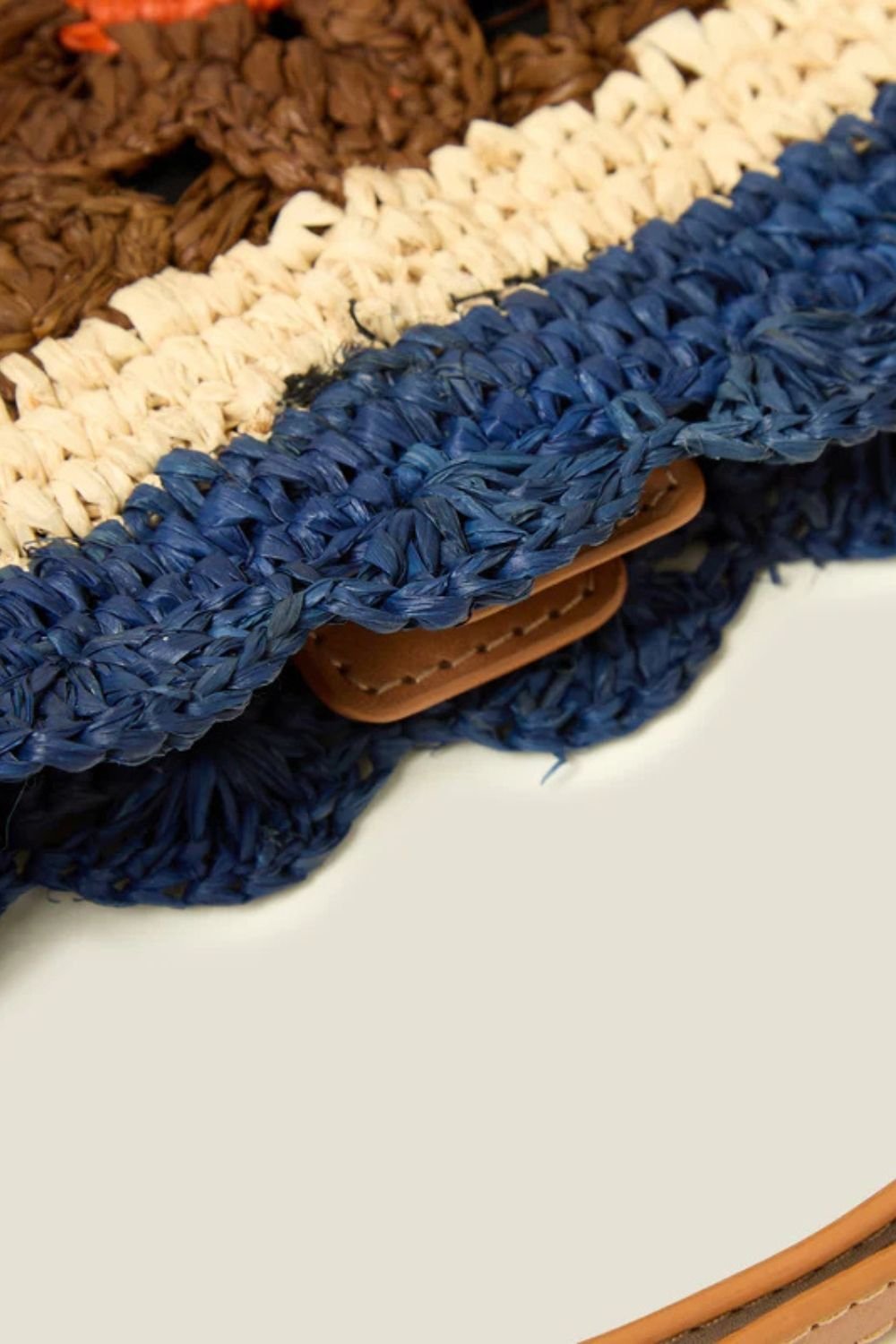 Orla Kiely Orla Kiely Women's Camino Sling - Block Flower Cocoa in Brown - 3