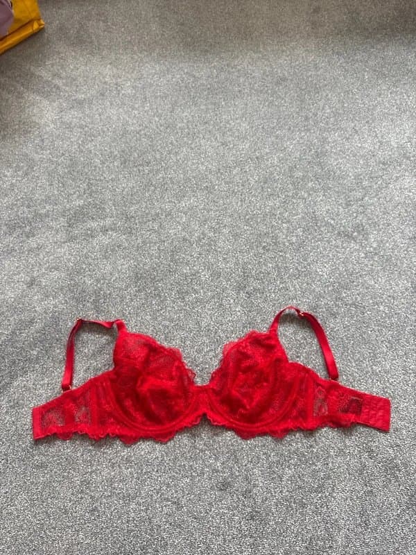 ASOS Red lace bra