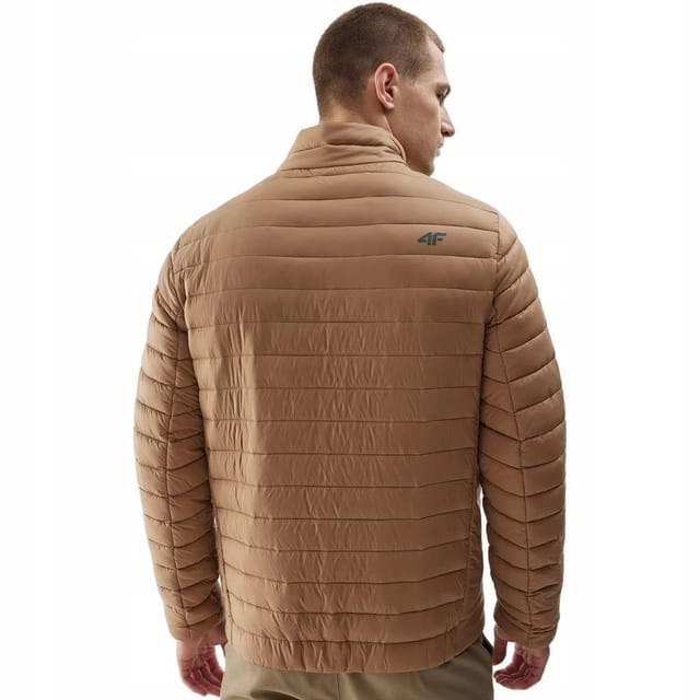 4F 4F Men's M239 Synthetic Down Padded Jacket in Brown - 3