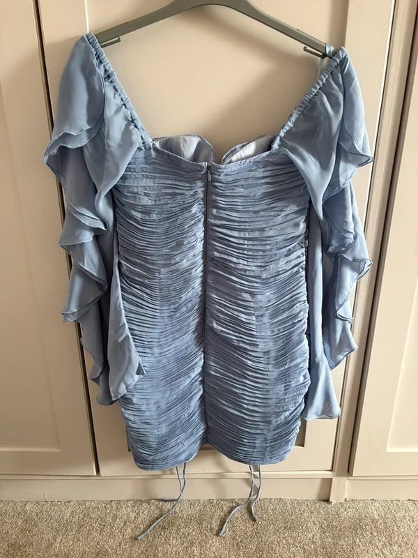ASOS Blue/lilac ASOS Luxe occassion dress - 1