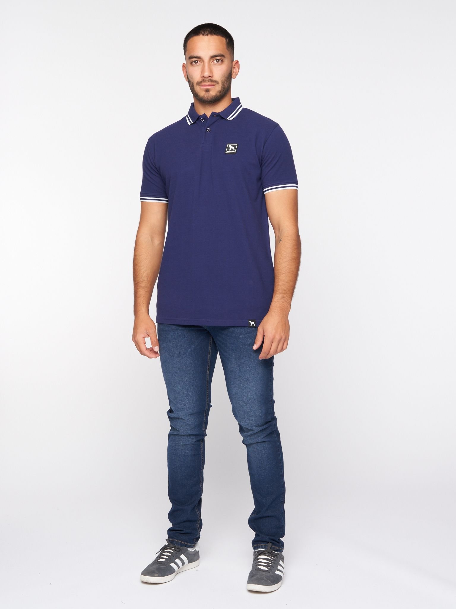 One True Saxon One True Saxon Men's Dexon Polo in Navy - 3