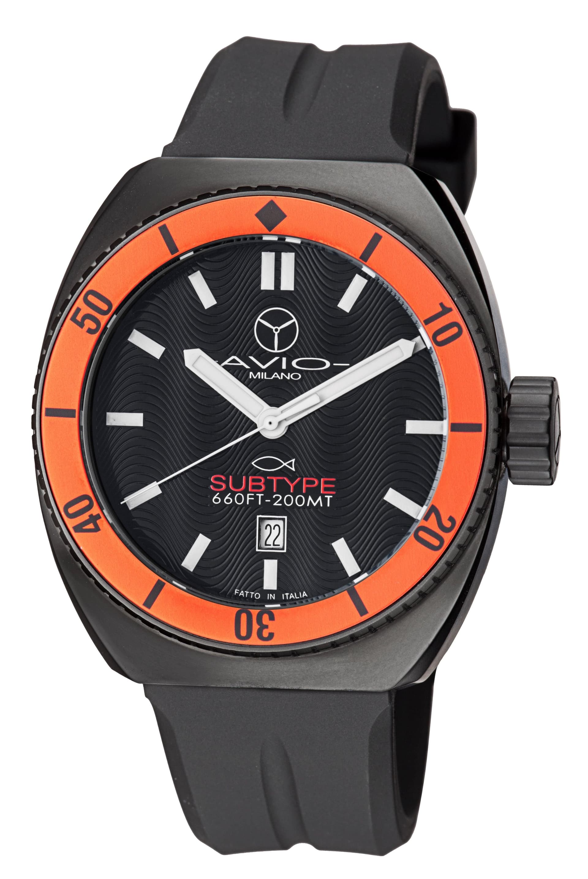 Avio Milano Avio Milano Men's Subtype Black Watch