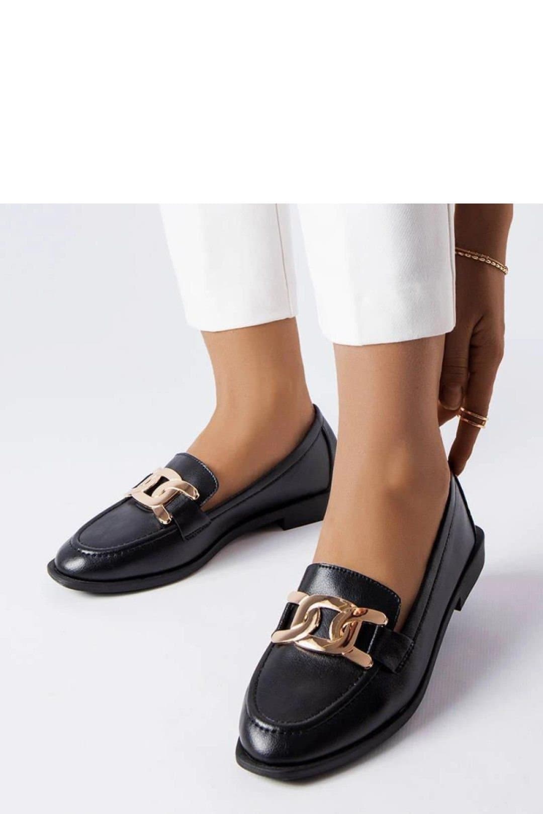 Love Lace Love Lace Black Henrique Loafers - Flat Comfort Moccasins