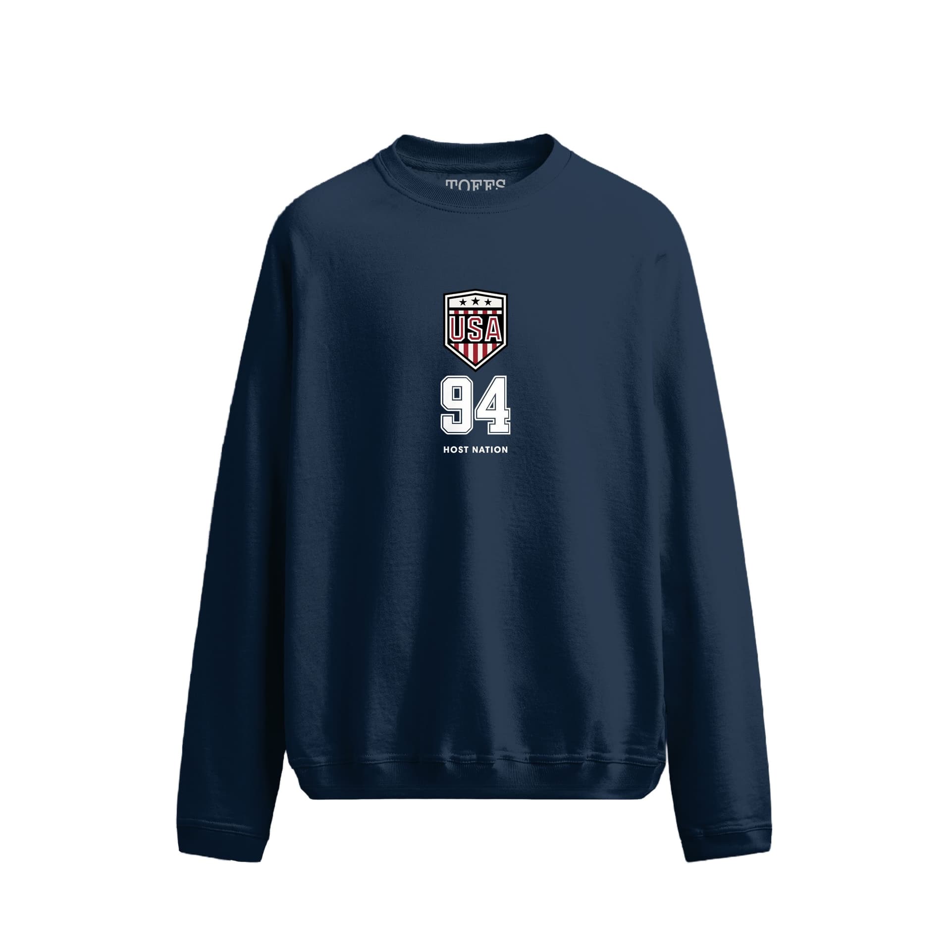 Toffs Football Toffs Football Men's USA 1994 Football Heritage Sweatshirt - Navy