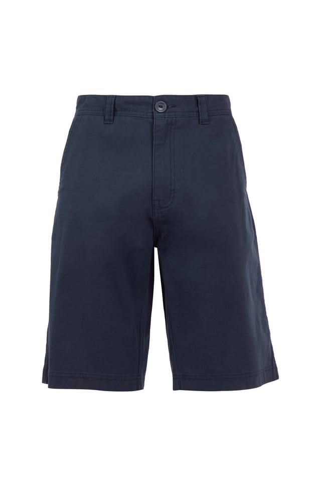 Weird Fish Weird Fish Men's Rayburn Cotton Flat Front Shorts in Navy - 2