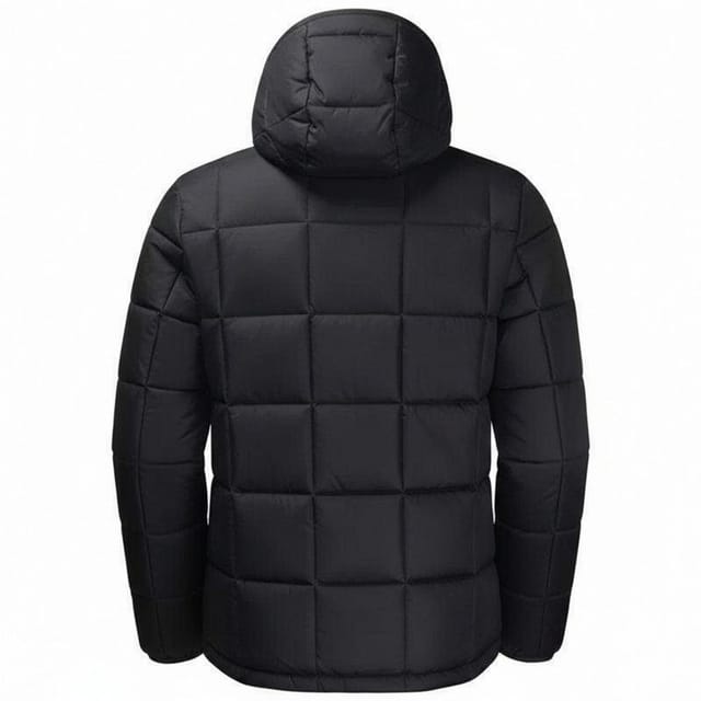 Jack Wolfskin Jack Wolfskin Men's Bergland INS Padded Jacket in Black - 2