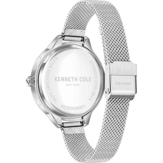 Kenneth Cole Kenneth Cole Women's KC50939001 Classic 40mm Quartz Watch in Silver - 3