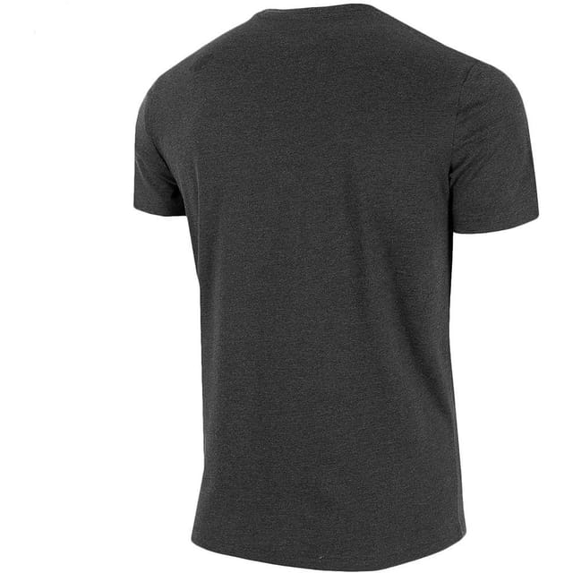 4F 4F Men's H4Z22 Logo Regular T-Shirt in Grey - 2