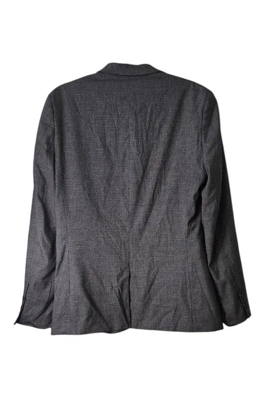 Next Classic grey blazer with subtle texture.