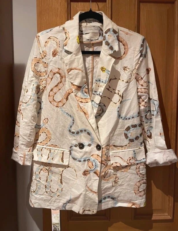 Never Fully Dressed NFD snake blazer