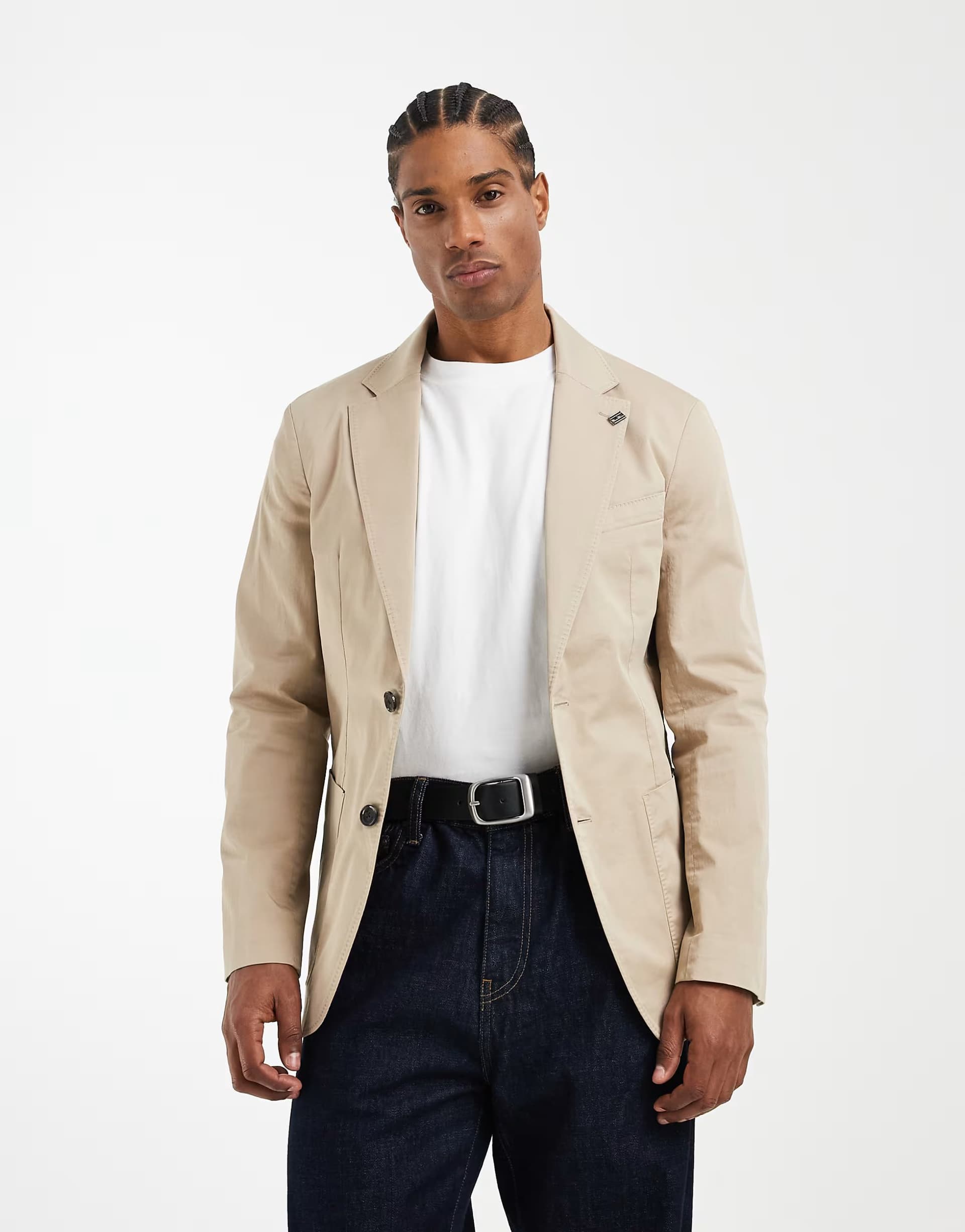 ASOS Tommy Hilfiger blazer in beige