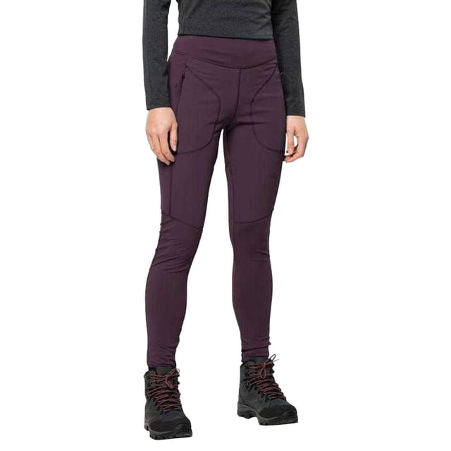 Jack Wolfskin Jack Wolfskin Women's Salmaster Trousers in Violet - 3