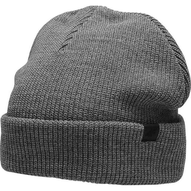 4F 4F Men's Ribbed Beanie in Grey - 3