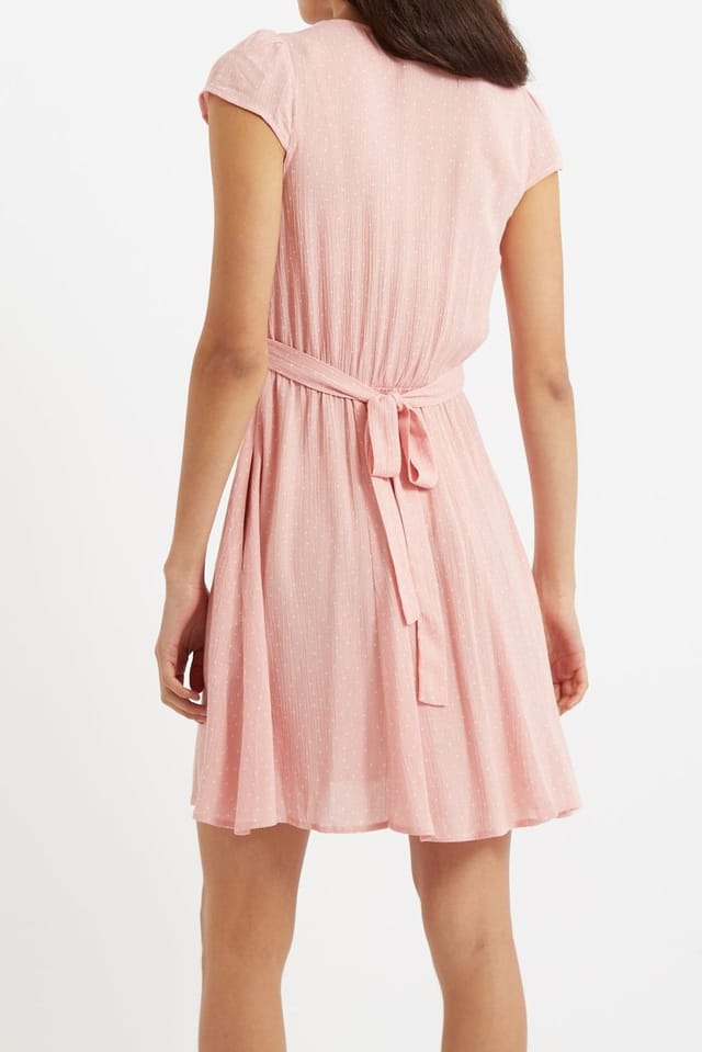 Louche Louche Women's Cathleen Mini Petite Dot Tea Dress in Pink - 2