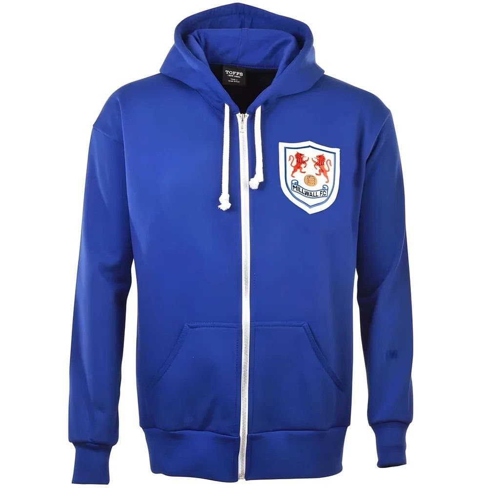 Millwall Millwall Men's Mens FC Zipped Hoodie Royal in Blue
