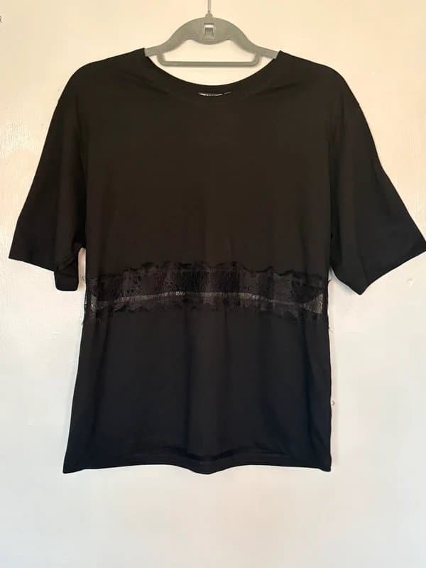 ASOS Design ASOS t-shirt with lace panel