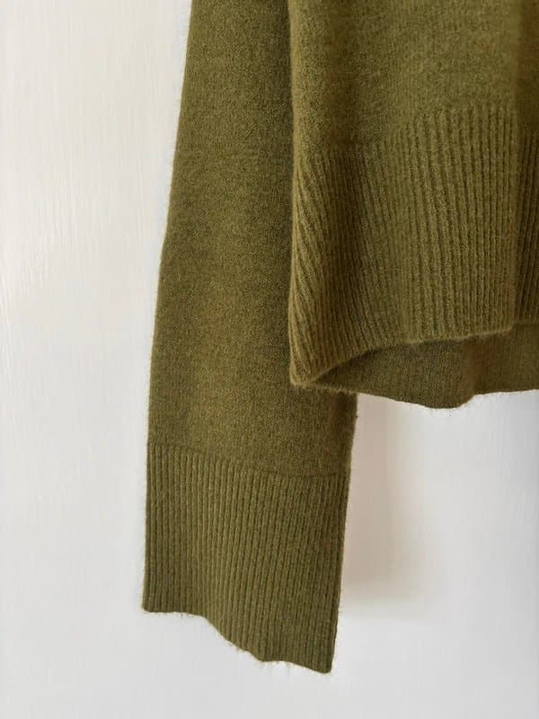 Bershka Bershka Green knitted jumper size small