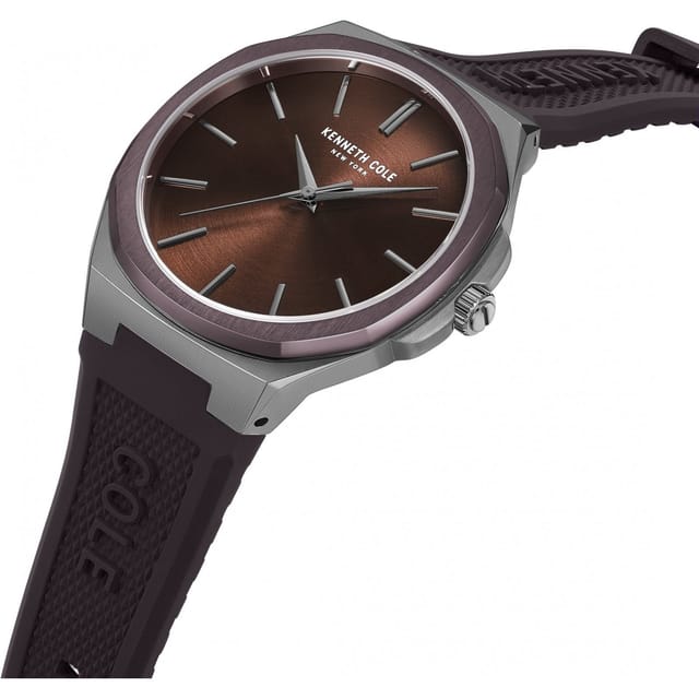 Kenneth Cole Kenneth Cole Men's KCWGM2233802 Classic 43mm Quartz Watch in Brown - 3