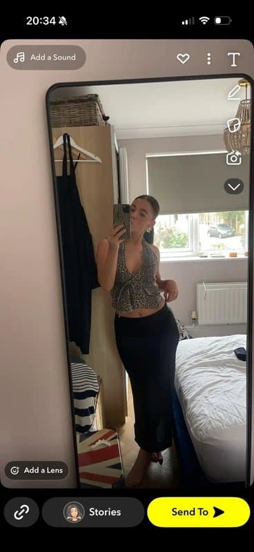 ASOS ASOS black petite satin skirt