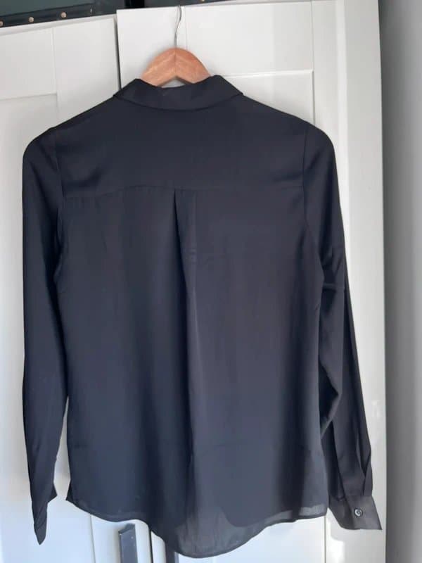 New Look New Look black chiffon feel shirt