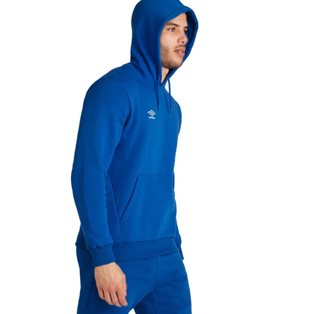 Umbro Umbro Men's Club Leisure Hoodie in Mid Blue - 3