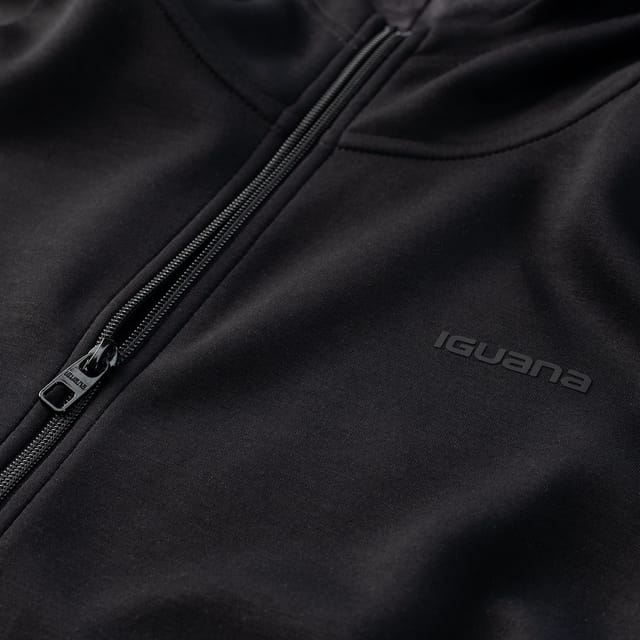 Iguana Iguana Men's Igno Full Zip Hoodie in Black - 3