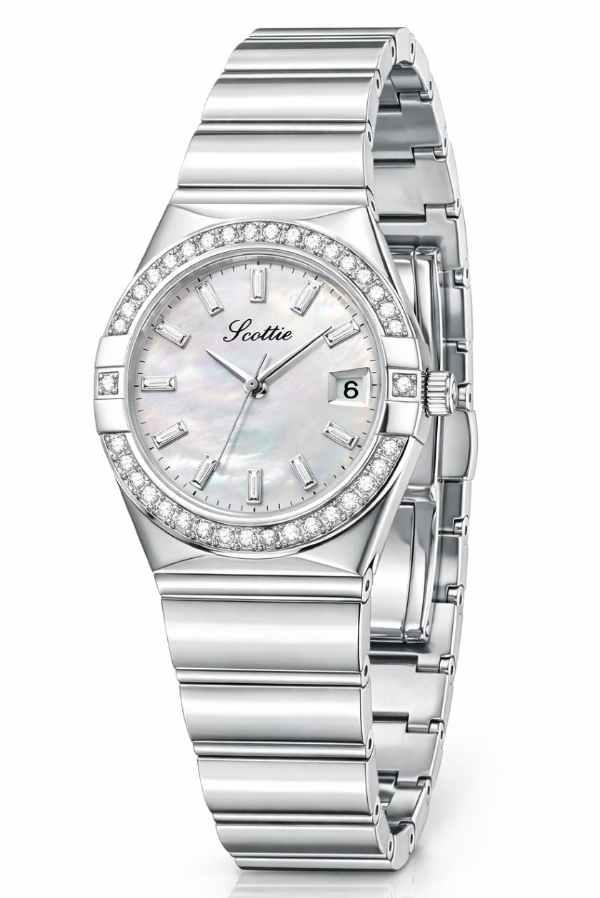 Emma Loves Diamonds Emma Loves Diamonds Women's Belgravia Watch Silver Watch Silver Dial with Silver Bracelet - 2