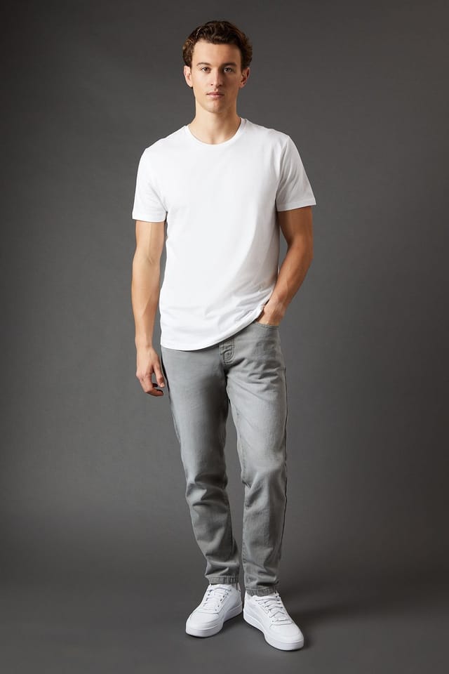 Burton Burton Men's White 3 Pack Crew Neck T-Shirt - 2