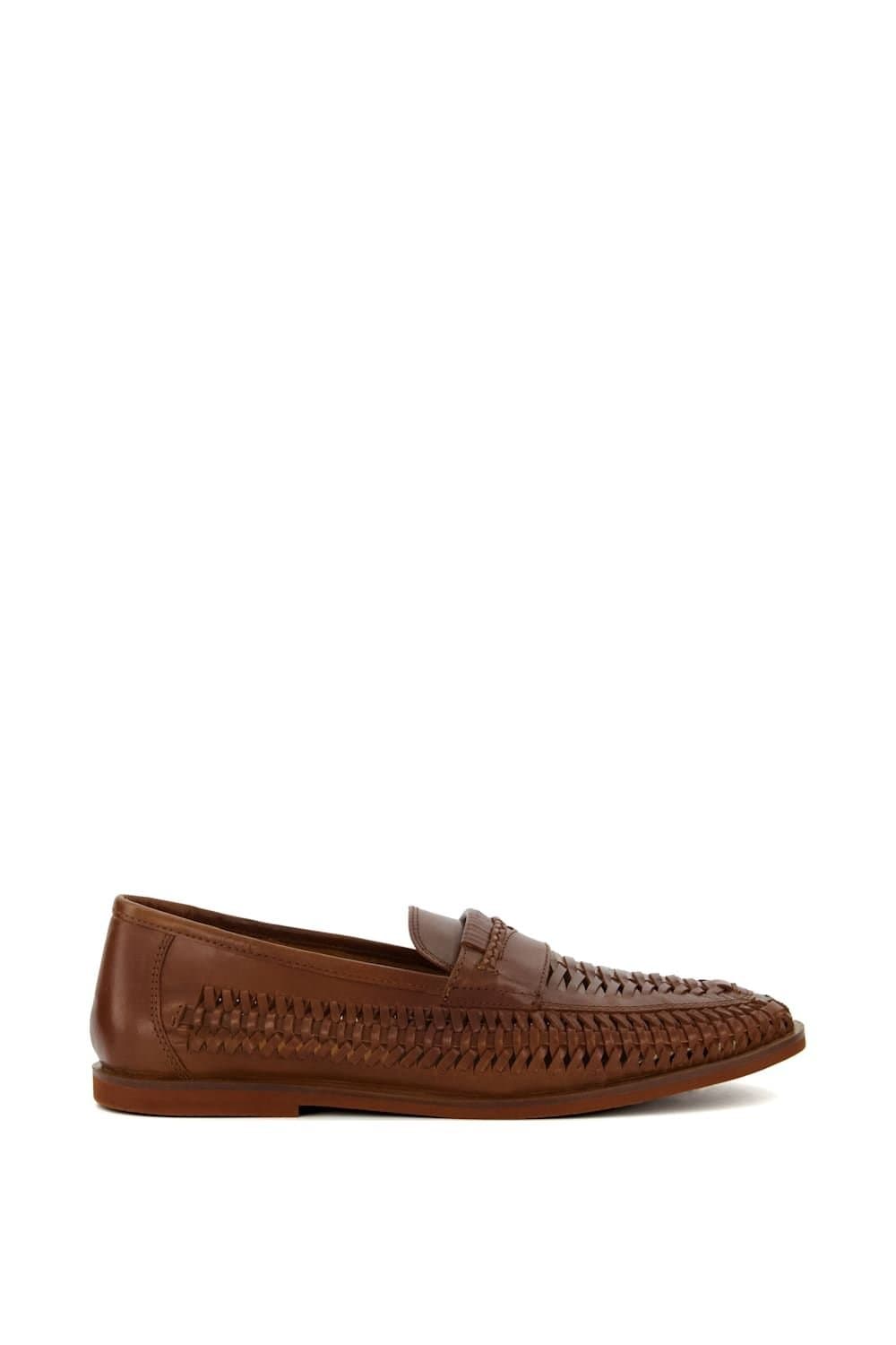 Dune London Dune London Men's 'Brickles' Leather Casual Shoes in Brown
