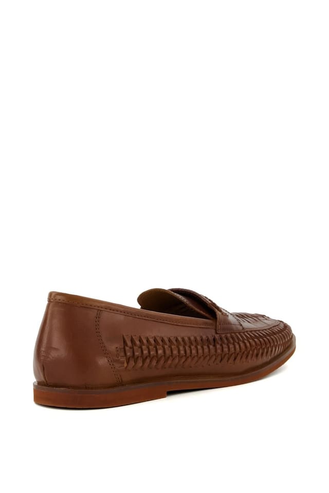 Dune London Dune London Men's 'Brickles' Leather Casual Shoes in Brown - 3