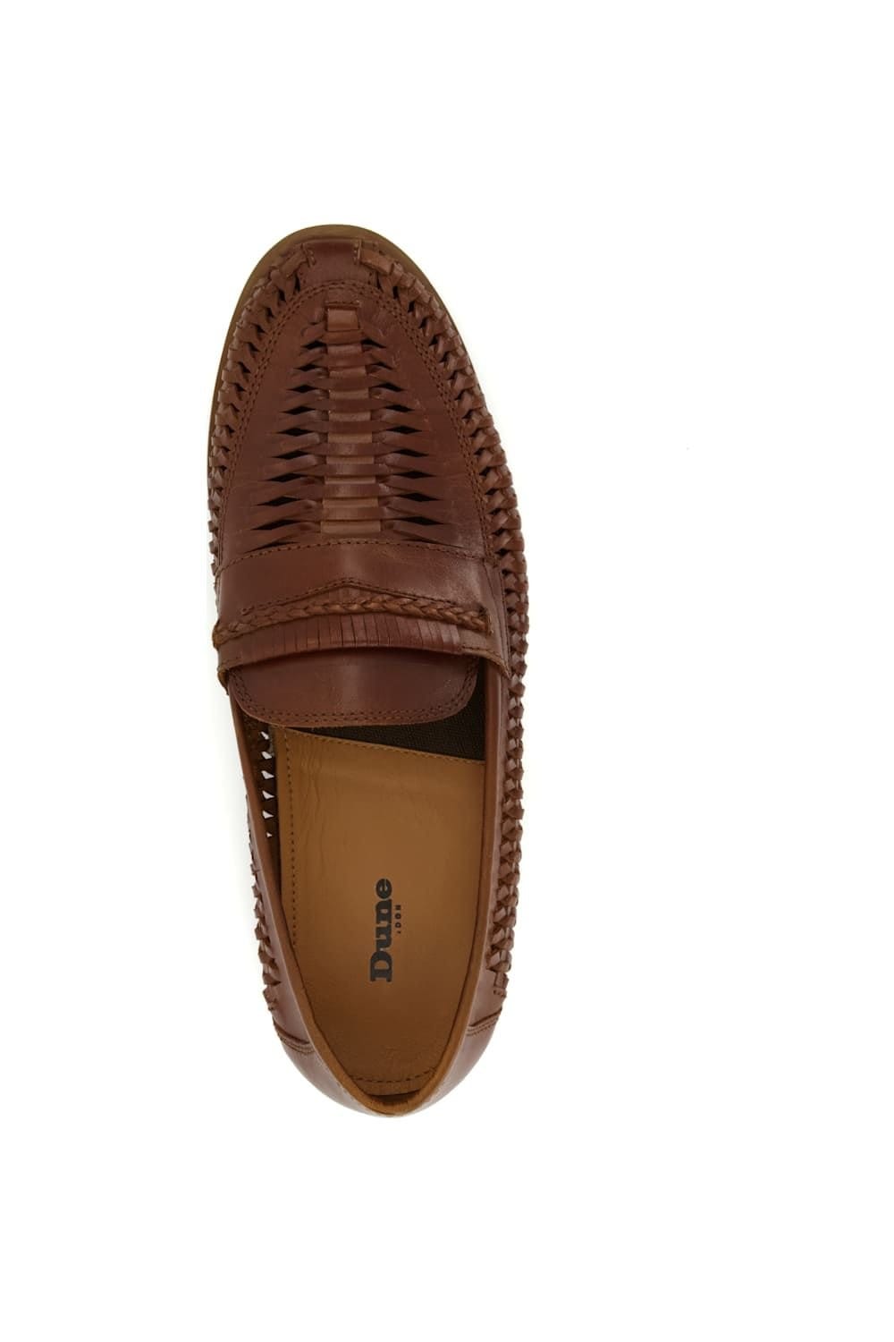 Dune London Dune London Men's 'Brickles' Leather Casual Shoes in Brown - 4