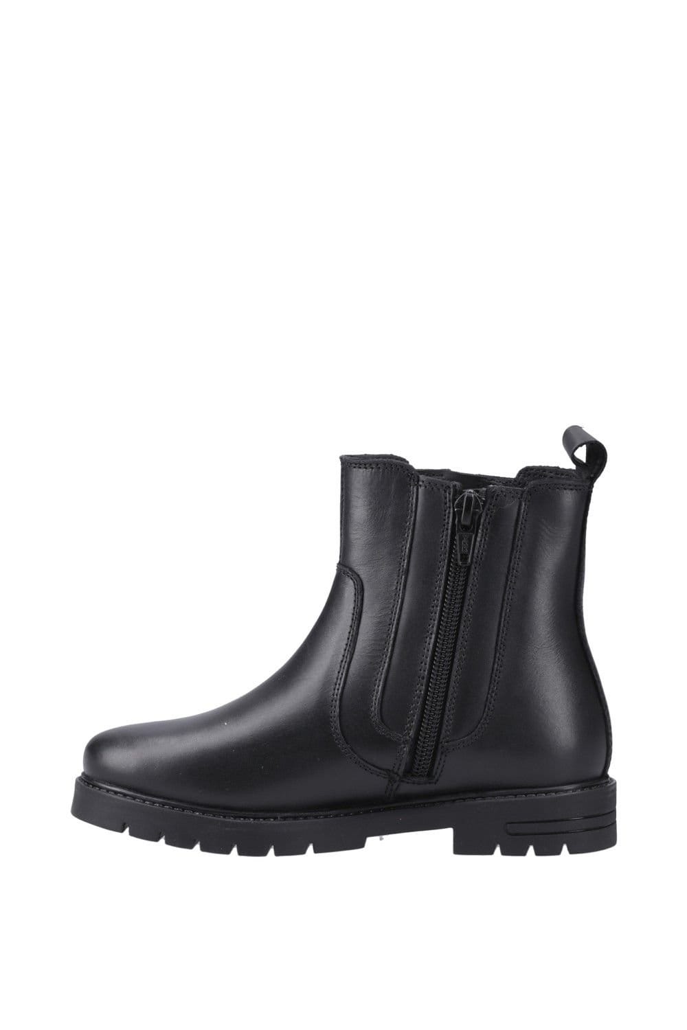 Hush Puppies Hush Puppies Women's Liana Zip Boot Junior in Black - 4