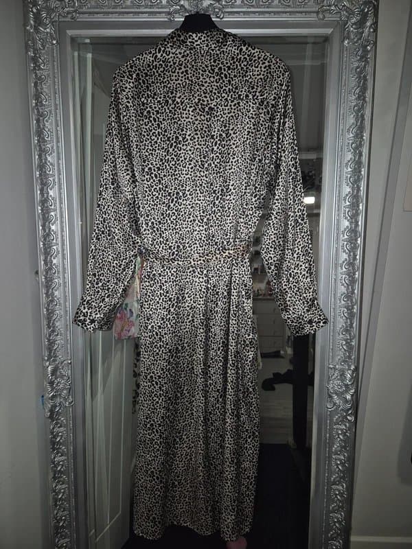 Dancing Leopard Long shirt dress