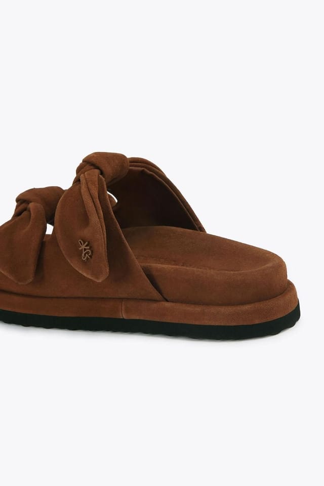 KG Kurt Geiger KG Kurt Geiger Women's 'Reva' Suede Sandals in Camel - 3