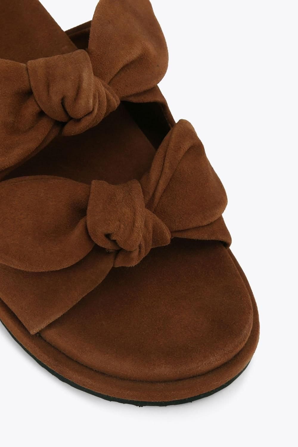 KG Kurt Geiger KG Kurt Geiger Women's 'Reva' Suede Sandals in Camel - 4