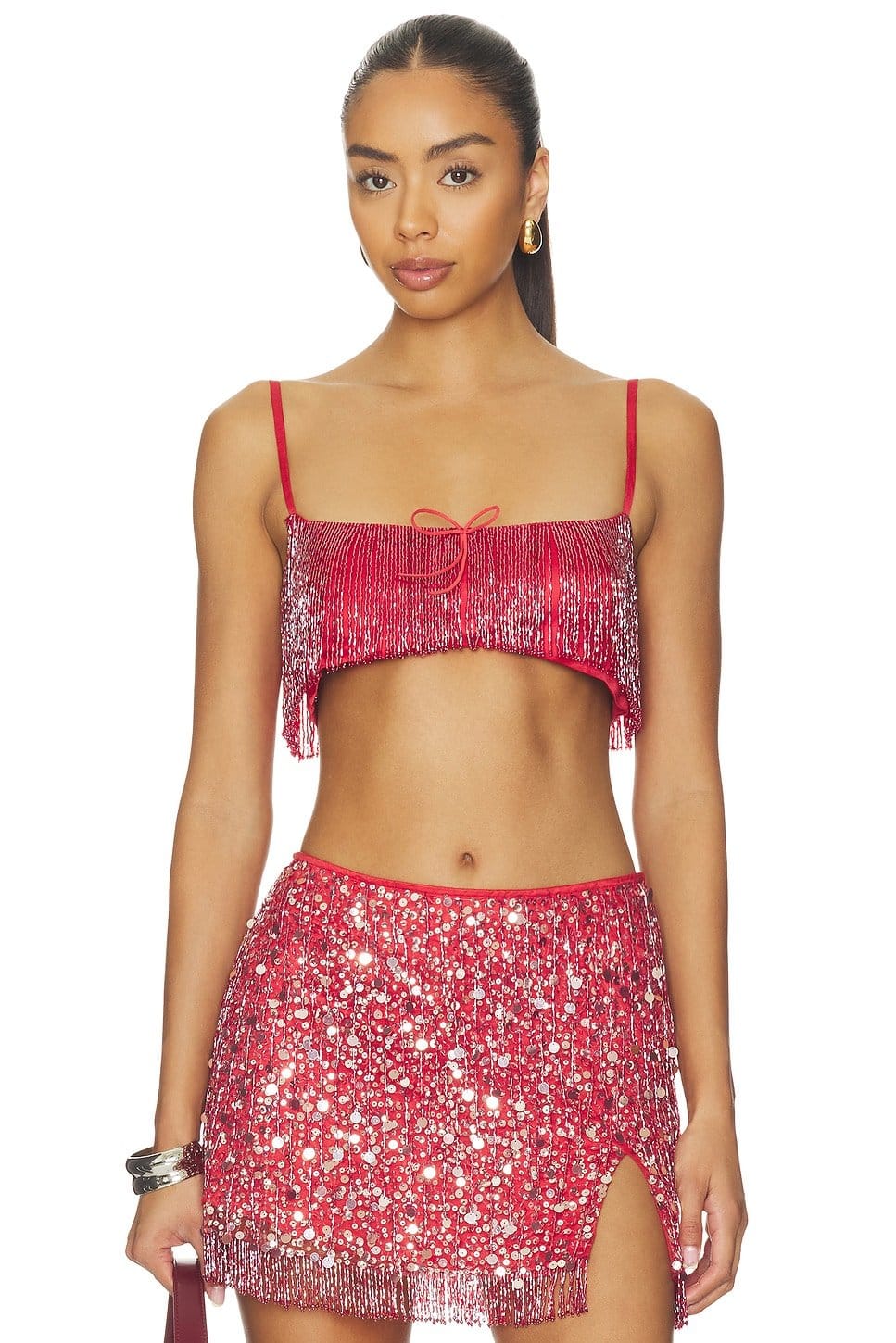 revolve x REVOLVE Yasmin Fringe Bralette - 1
