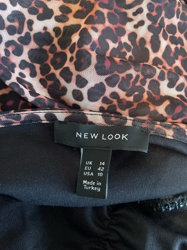 New Look leopard print cami top - 1