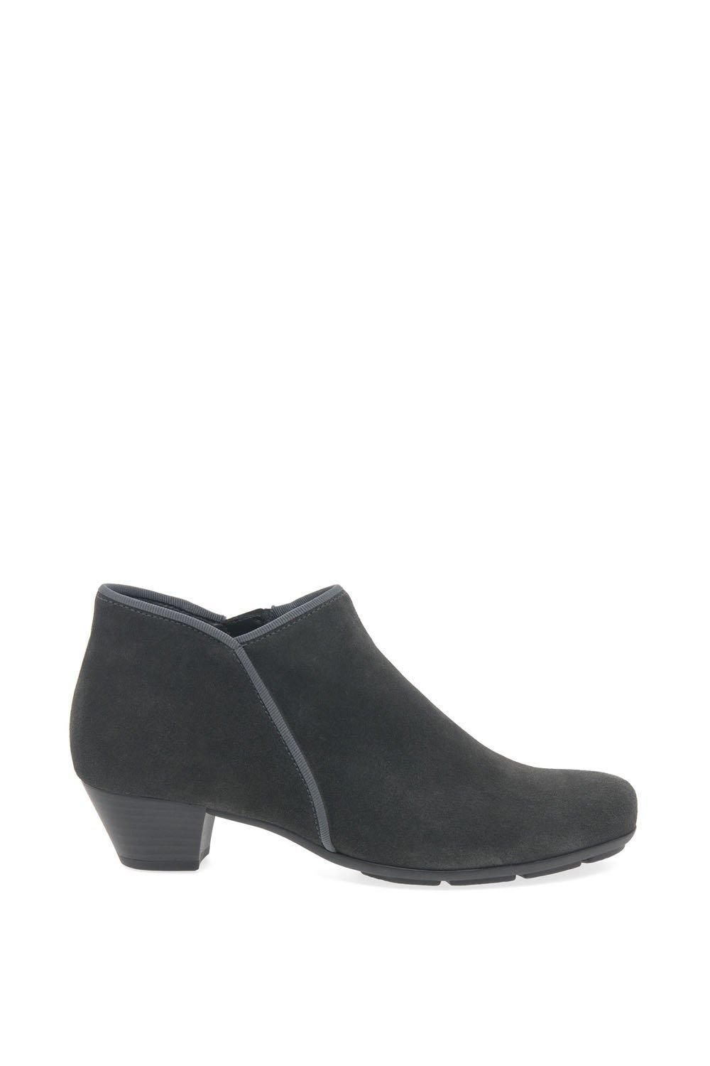 Gabor Gabor Women's 'Trudy' Low Heeled Ankle Boots in Grey - 1