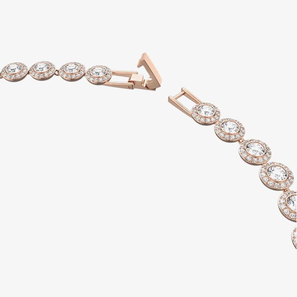 Swarovski Swarovski Women's Angelic All Around Necklace 5367845 in Rose Gold - 3