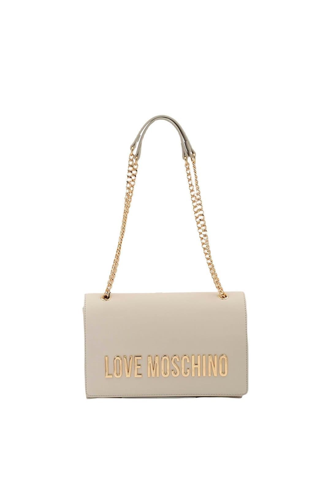 Debenhams Debenhams Women's Small Shoulder Bag On Chain Ecru in Ivory