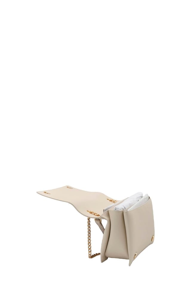 Debenhams Debenhams Women's Small Shoulder Bag On Chain Ecru in Ivory - 3