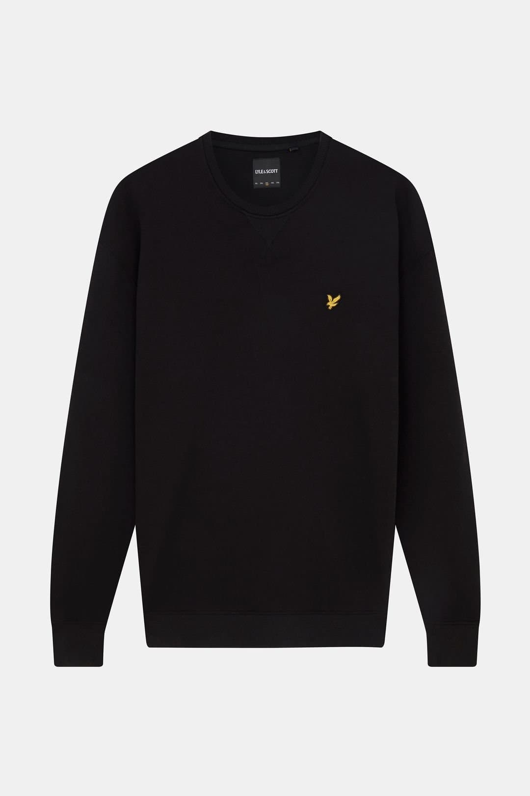 Lyle & Scott Lyle & Scott Men's Crew Neck Sweatshirt Jet Black