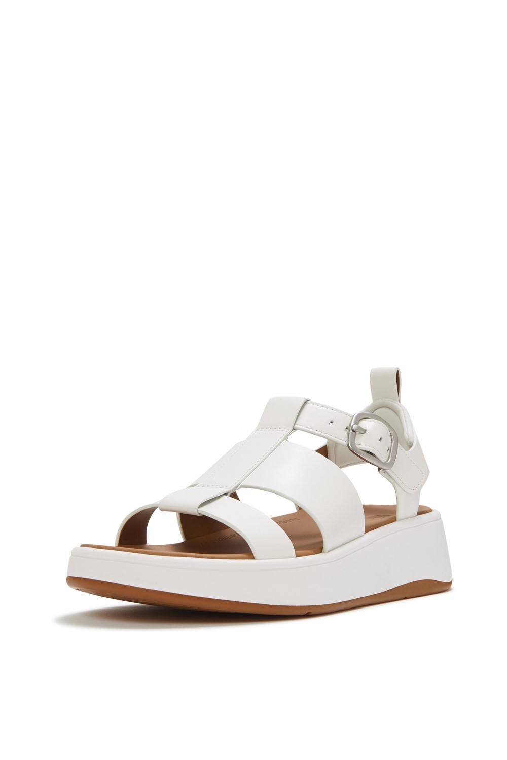 FitFlop FitFlop Women's F-Mode Fisherman Sandal in White - 3
