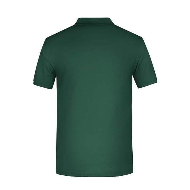 James and Nicholson James and Nicholson Men's Bio Workwear Polo Shirt in Dark Green - 2