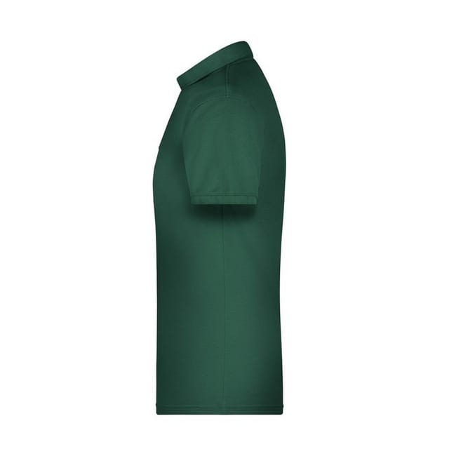 James and Nicholson James and Nicholson Men's Bio Workwear Polo Shirt in Dark Green - 3