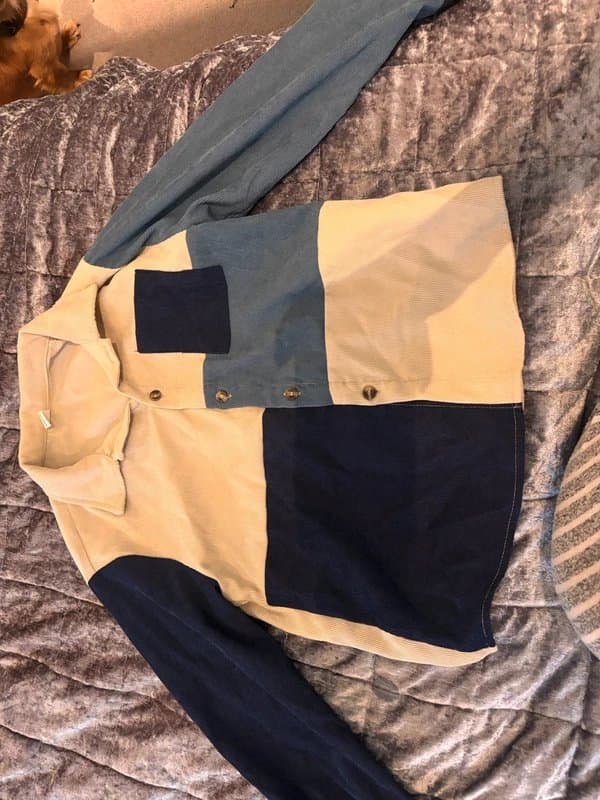Shein Lovely cowboy style courdroy shirt age 10